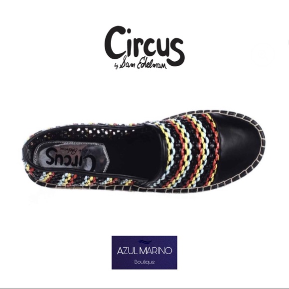 Circus by Sam Edelman — Lena Multi-color black weave flats •Zapatos/alpargatas• - Picture 10 of 12